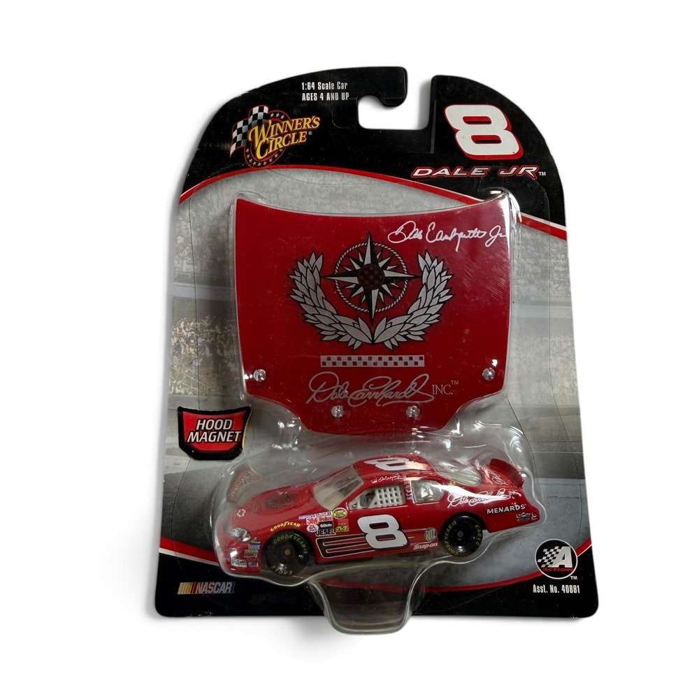 Dale Earnhardt Jr #8 Winners Circle 1:64 Diecast Car with Hood Magnet NASCAR DEI
